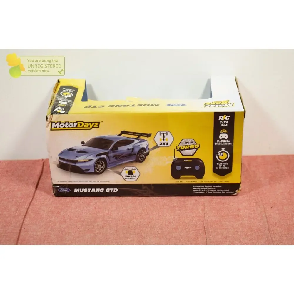 Motor Dayz Forza Remote Control Sportscar Ford Mustang GTD